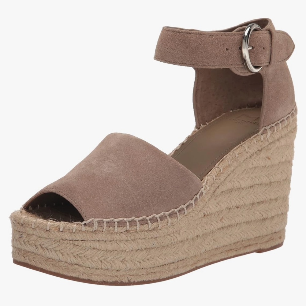 Marc Fisher Alita Espadrille Platform Sandal Size 7, great condition!!